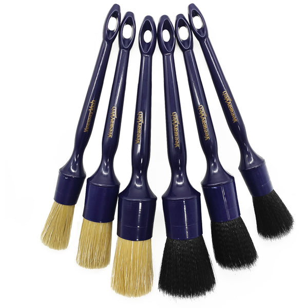 YeewayVeh Detailing Brush Set  6 Pack , Blue